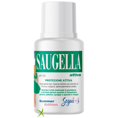 Saugella Attiva ph 3,5 Protezione Attiva Detergente Igiene Intima 100 ml