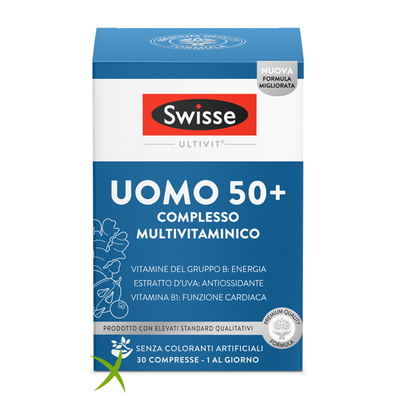 Swisse Multivitaminico Uomo 50+ 30 Compresse