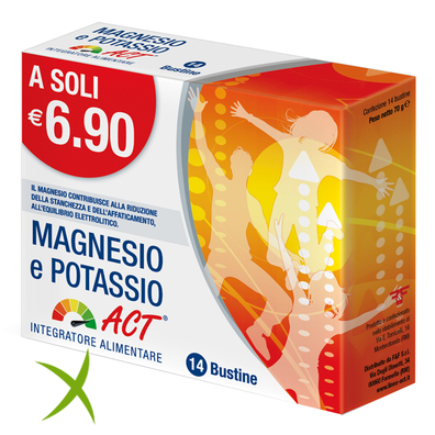 F&F Magnesio e Potassio Act 14 Bustine