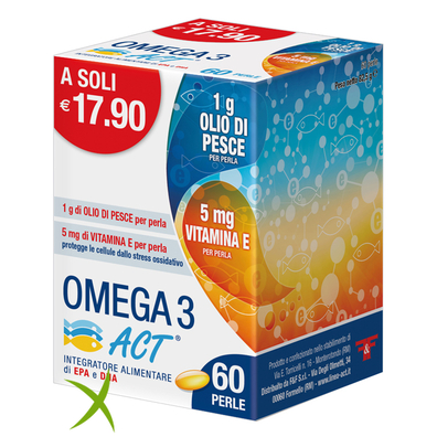 F&F Omega 3 Act 1g 60 Perle