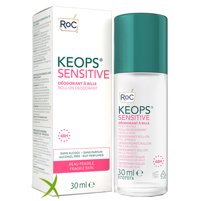 Roc Keops Deodorante Roll-On 48h Sensitive 30 ml