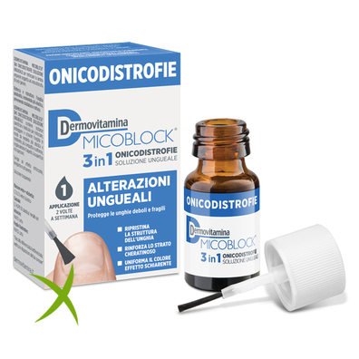 Dermovitamina Micoblock 3 in 1 Onicodistrofie Alterazioni Ungueali 7 ml