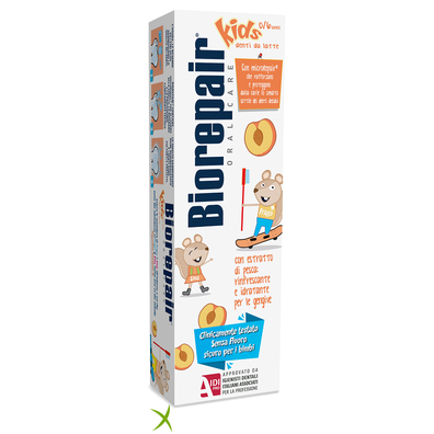 Biorepair Kids 0-6 Anni Denti da Latte Dentifricio 50 ml