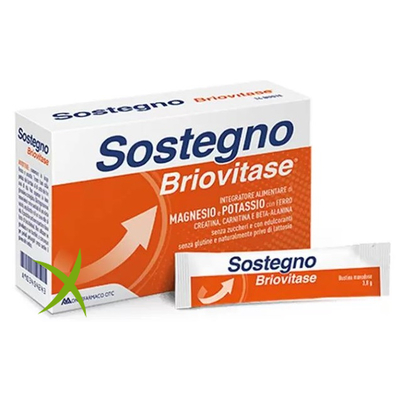 Briovitase Sostegno Bipack 14 Bustine x 2 Pezzi