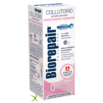 Biorepair Antibatterico Collutorio Protezione Gengive 500 ml