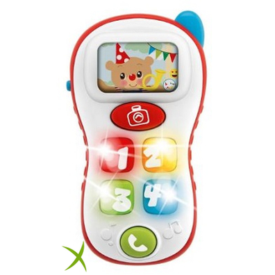 Chicco Gioco Selfie Phone Italiano e Inglese 1 Pezzo