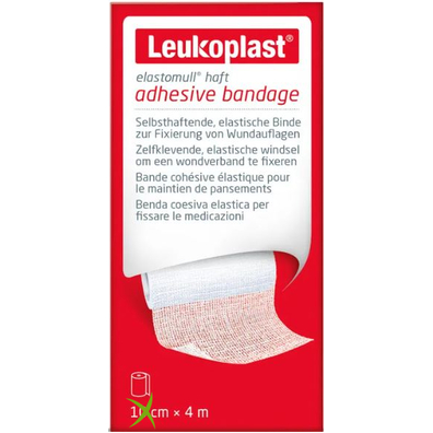 Leukoplast Benda Elastomull Haft 10 cm x 4 m