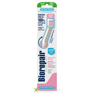Biorepair Antibatterico Spazzolino Comfort Protezione Gengive Setole Super Soft