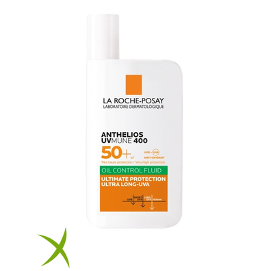 La Roche Posay Anthelios Fluido Oil Control con Profumo UV Mune Spf50+ 50 ml
