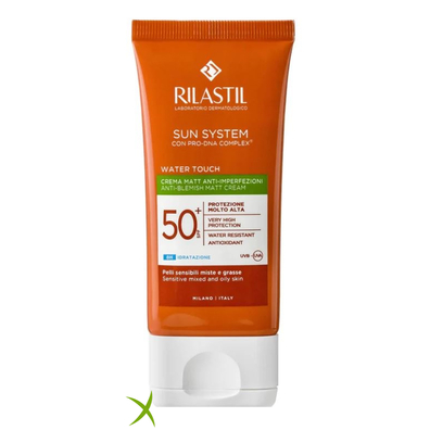 Rilastil Sun System Water Touch Mat Crema Spf50+ 50 ml