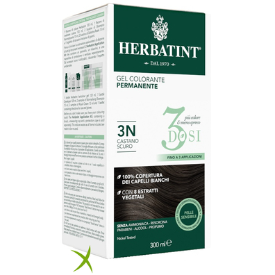 Herbatint 3N Castano Scuro 3 Dosi 300 ml