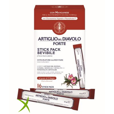 Artiglio del Diavolo Forte 16 Stick Pack Bevibili 12 ml