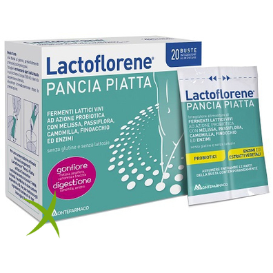 Lactoflorene Pancia Piatta 20 Bustine