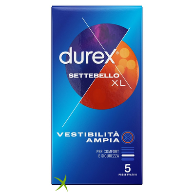 Durex ProfilatticoSettebello XL 5 Pezzi