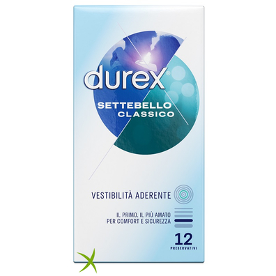Durex Profilattico Settebello Classico 12 Pezzi