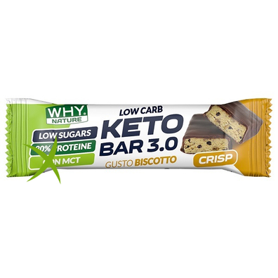 Biovita Whynature Keto 3,0 Biscotto Crisp Barretta 30g