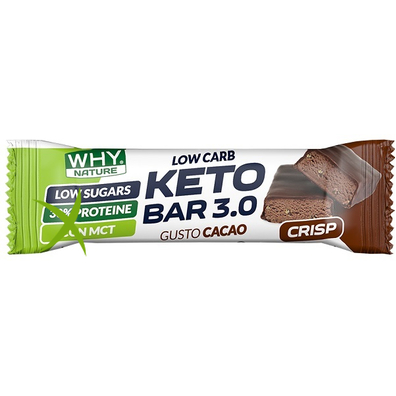 Biovita Whynature Keto 3,0 Cacao Crisp Barretta 30g