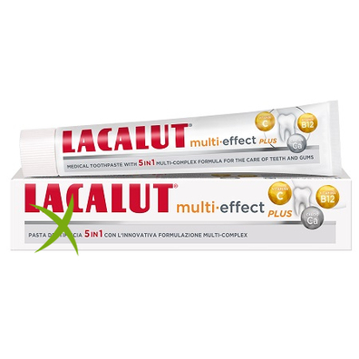 Lacalut Dentifricio Multi Effect Plus 75 ml
