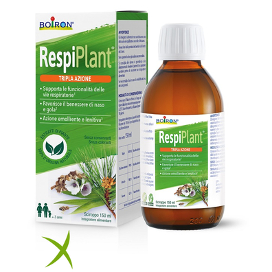 Boiron Respiplant Sciroppo 150 ml