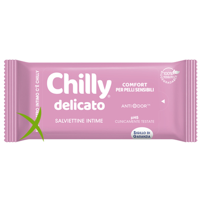 Chilly Salviette Intime Delicate 12 Pezzi