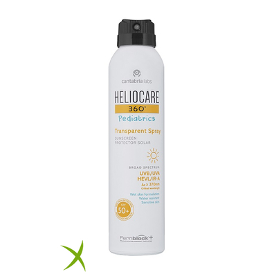 Heliocare 360 Pediatric Spray Transparent +50Spf  200 ml