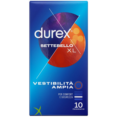Durex Profilattico Settebello Extralarge 10 Pezzi