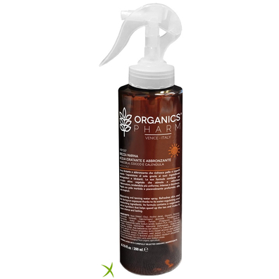 Organics Pharm Acqua Sublimatrice Idrata e Abbronza 200 ml