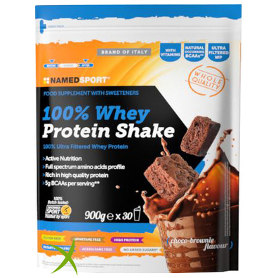 Named 100% Whey Protein Shake Choco Brownie 900 g