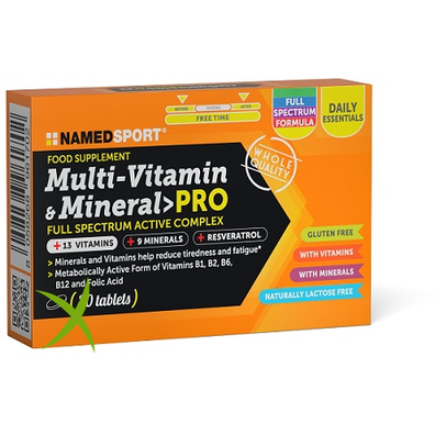 NamedSport Multi-Vitamin&Mineral Pro 30 Compresse