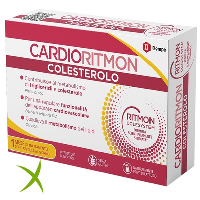 Cardioritmon Colesterolo 30 Capsule
