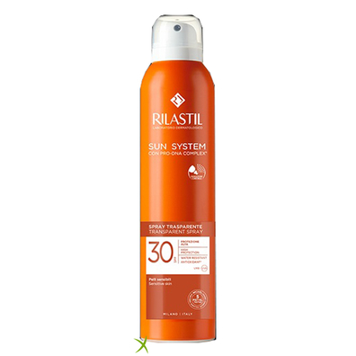 Rilastil Sun System Transparent Spray Spf30 200 ml