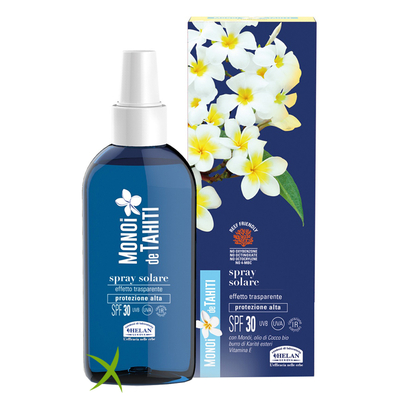 Monoi Spray Solare Effetto Trasparente 30 Spf 150 ml