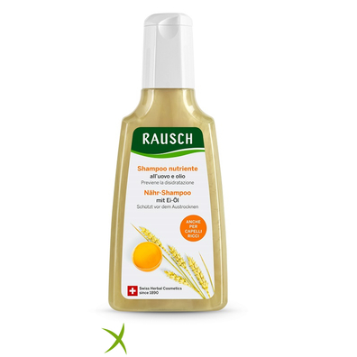 Rausch Shampoo Nutriente Uovo e Olio 200 ml
