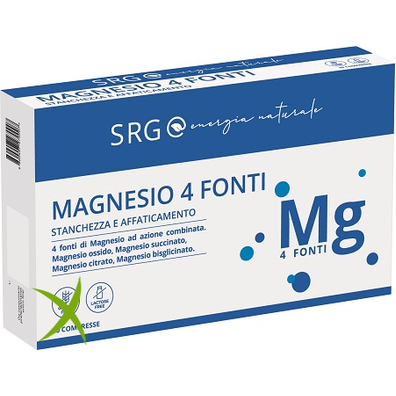 Srg Magnesio 4 Fonti 30 Compresse