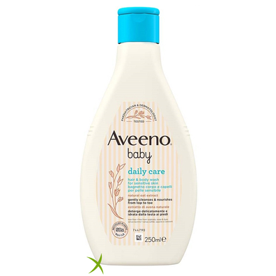 Aveeno Baby Bagnetto Testa Piedi 250 ml