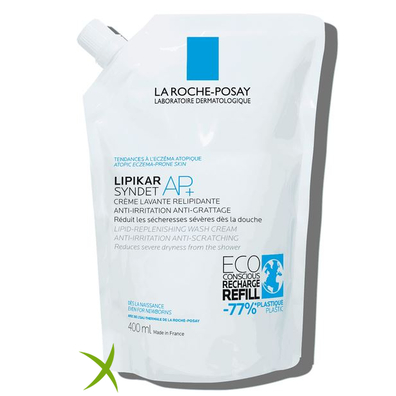 La Roche Posay Lipikar Refill Syndet Ap+ Ricarica 400 ml