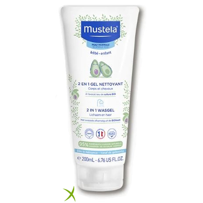 Mustela Gel 2 in 1 200 ml 