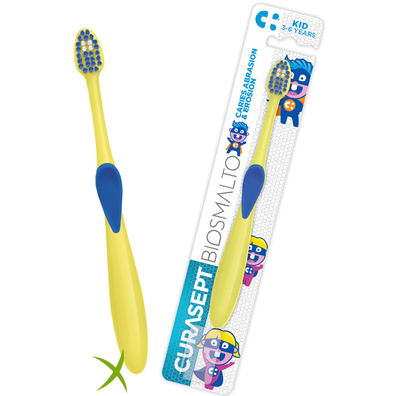 Curasept Spazzolino Biosmalto Kids 3-6 Anni 1 Pezzo