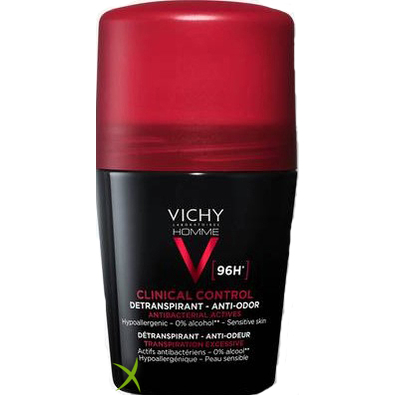 Vichy Homme Deodorante Clinical Control 96h Roll 50ml