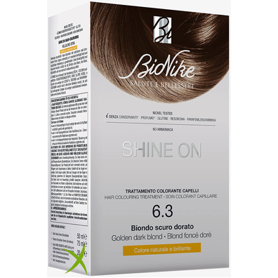 Bionike Shine On Biondo Scuro Dorato 6,3 Flacone 75 ml + Tubo 50 ml