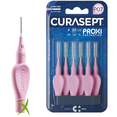 Curasept Proxi P07 Rosa Scovolini 6 pezzi