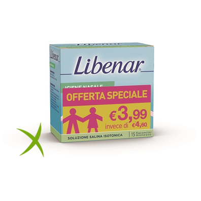 Libenar Soluzione Isotonica 15 Flaconcini 5 ml 