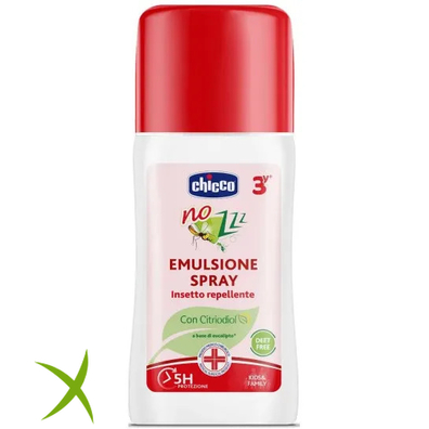 Chicco Zanza Spray Insettorepellente 3 Anni 100 ml