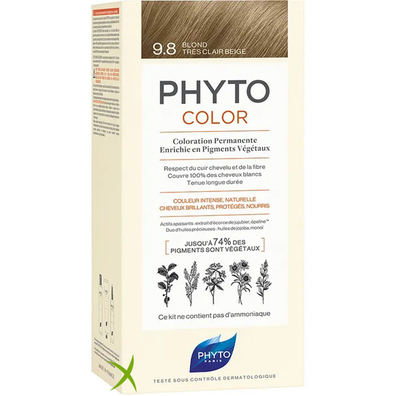 Phytocolor 9.8 Biondo Chiarissimo Cenere 