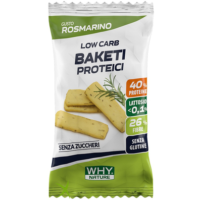 Whynature Baketi Proteici Rosmarino Grissini 30g