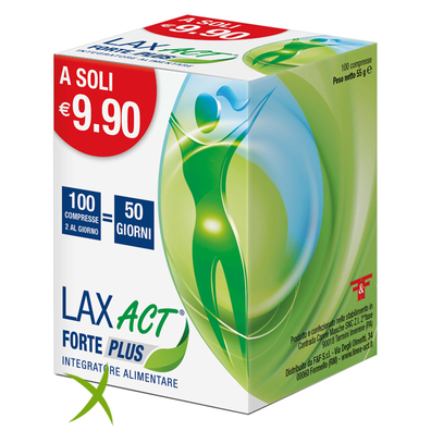 F&F Lax Act Forte Plus 100 Compresse