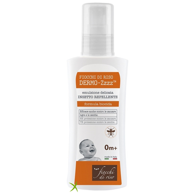 Fiocchi di Riso Dermo Zzzz Emulsione Delicata Repellente +0 Mesi