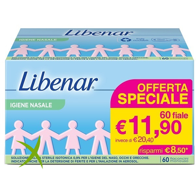 Libenar Fiale Isotoniche 60 Pezzi 5 ml
