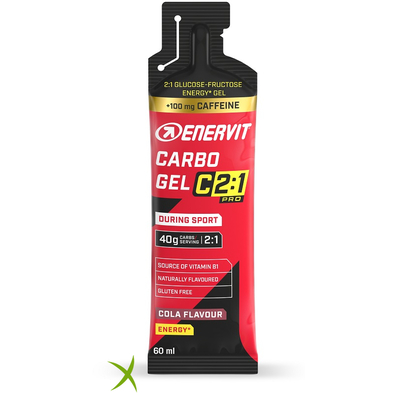Enervit C2:1 Pro Carbo Gel Cola con Caffeina 60 ml