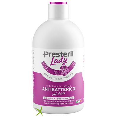 Lady Presteril  Detergente Intimo Antibatterico PH Acido 250 ml